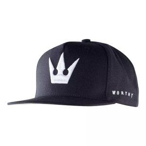 WORTHY CROWN SNAPBACK - NAVY BLUE